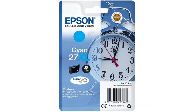 "Epson C13T27124012 cyan HC"