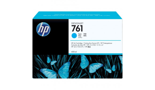 "HP 761 Original Tinte cyan Standardkapazitt 400ml 1er-Pack"