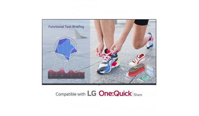 "LG 50UL3J-M Signage Display 127cm 50Zoll UL3J Series UHD 400cd/m2 16/7 webOS Speaker wifi"