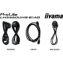 "IIYAMA 139.0cm(55"") LH5560UHS-B1AG 16:9 3xHDMI+2xUSB VA retail (Speditionsversand)"