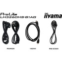 "IIYAMA 80.0cm (31.5"") LH3260HS-B1AG 16:9 3xHDMI+2xUSB Spk B retail"