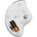 "Logitech ERGO M575S Wireless Trackball - Off White + Blue Ball"