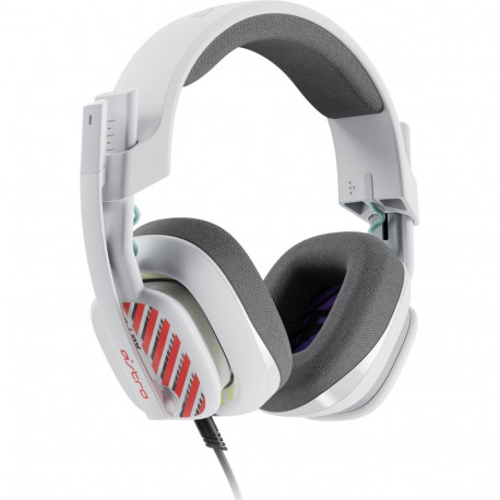 Logitech Astro Gaming kõrvaklapid A10 Gen 2 täissuuruses juhtmega 3.5mm jack, valge/PS