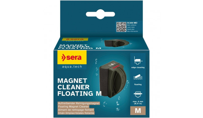 Sera Magnet Cleaner Floating M 8mm Glass