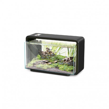 Akvariumas E-25 25l juodas 466x250x285mm