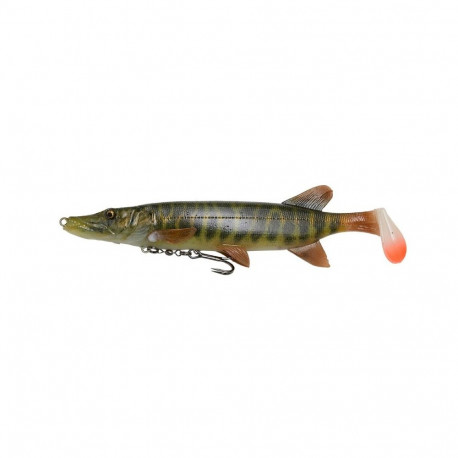 SavageGear 4D Pike Shad 20cm/65g/0.5-1m Stripped Pike