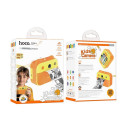 HOCO children camera with printer and selfie function DV204 yellow
