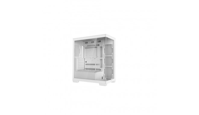 Deepcool Case | CG580 WH | Mid Tower | ATX PS2 | White
