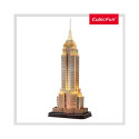 CUBICFUN 3D pusle LED-tulega Empire State Building