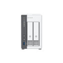 QNAP TS-216G NAS/storage server Tower Cortex-A Cortex-A55 4 GB HDD White