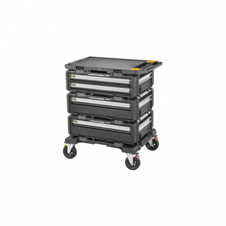 DeWALT DWST60510-1 väikeosade/tööriistakast metall, plast must, roostevaba teras, kollane