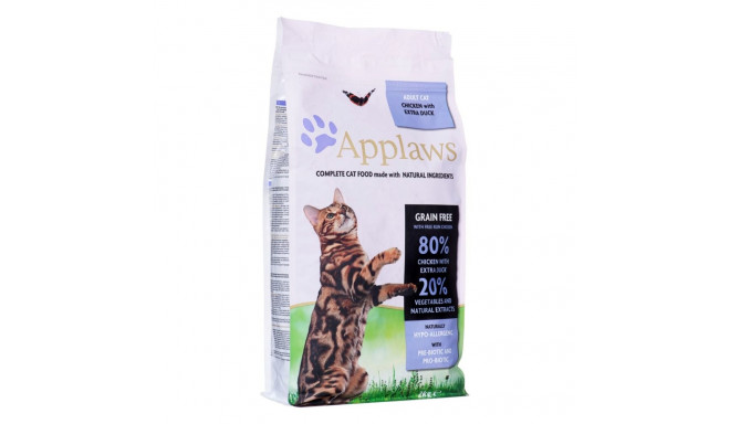 APPLAWS Cat Chicken and duck - dry cat food - 2 kg