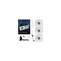 Lian Li UNI FAN TL juhtmevaba LCD ventilaator, ARGB, PWM, 3-pack koos kontrolleriga - vastupidine la