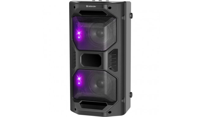 Defender Rage Stereo portable speaker Black 50 W