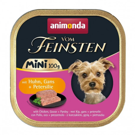 ANIMONDA Vom Feinsten Adult Mini kana, hani ja petersell märg koeratoit 100g