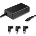 Qoltec 51758 toiteadapter/inverter Siseruumides 65 W Must
