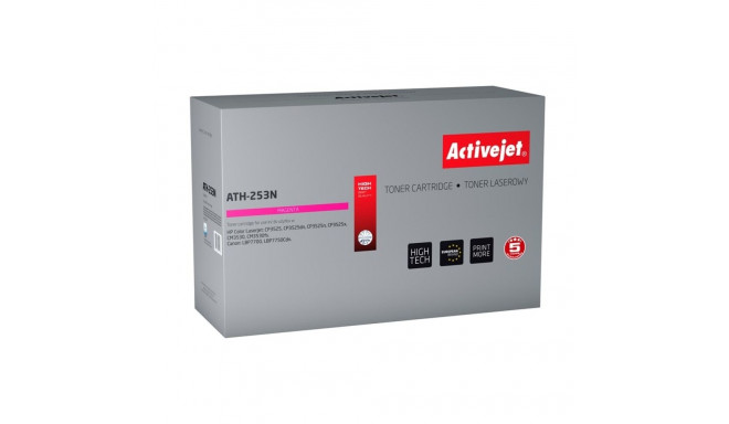 Activejet ATH-253N tooner (asendus HP 504A CE253A, Canon CRG-723M; supreme; 7000 lehekülge; magenta)