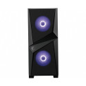 MSI MAG FORGE 100M Mid Tower Gaming Computer Case 'Black, 2x 120mm ARGB PWM Fan, 1x 120mm Fan, 1-6 A