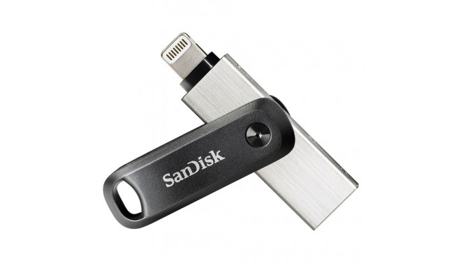 SanDisk SDIX60N-128G-GN6NE USB flash drive 128 GB 3.2 Gen 1 (3.1 Gen 1) Grey, Silver