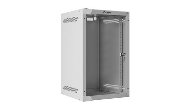 Lanberg wall-mount cabinet 10" 9U (280x310, gray)
