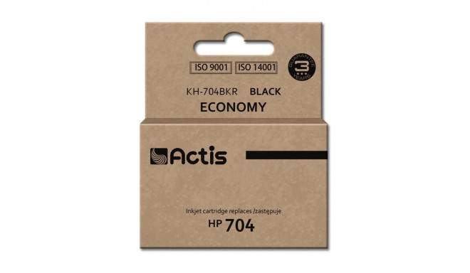 Actis KH-704BKR Ink (replacement HP 704 CN692AE; Standard; 15 ml; black)