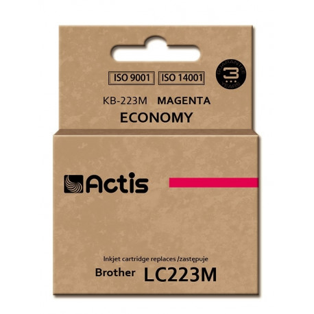 Actis KB-223M tindikassett (asendus Brother LC223M; standard; 10 ml; magenta)