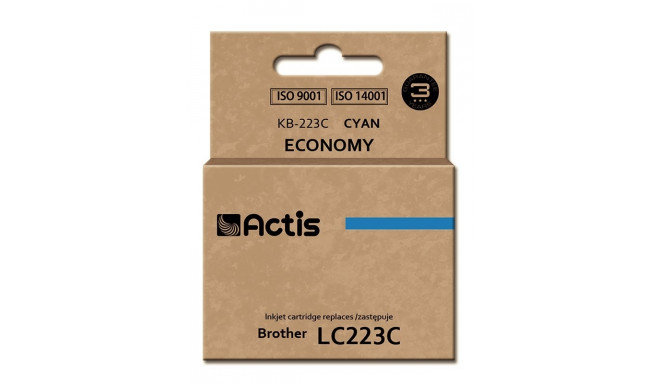 Actis KB-223C ink (replacement for Brother LC223C; Standard; 10 ml; cyan)