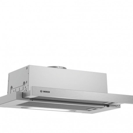 Bosch Serie 4 DFT63AC50 cooker hood Semi built-in (pull out) Silver 360 m³/h