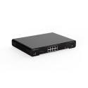 Ruijie RG-NBS3100-8GT2SFP-P 10-Port Gigabit Layer 2 Cloud 6kV 20Gbps PoE Switch Black