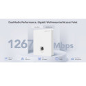 Ruijie RG-RAP1200(F) Wi-Fi 5 1267Mbps Non-PoE 2x Võrgupordid Valge
