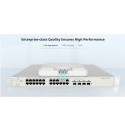 Ruijie RG-NBS3100-8GT2SFP-P 10-Port Gigabit Layer 2 Cloud 6kV 20Gbps PoE Switch Black