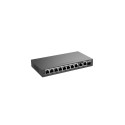 Ruijie RG-ES210GS-P 10-Port Gigabit Cloud 6kV 20Gbps PoE+ Switch Black