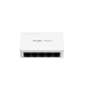 Ruijie RG-ES05G-L 5-Port 10/100/1000 Mbps 4kV 10Gbps Non-PoE Switch White