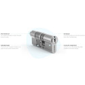 Tedee Door modular cylinder lock with x3 Keys 30-61 / 37-68mm key compatibility