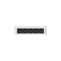Ruijie RG-ES05G-L 5-Port 10/100/1000 Mbps 4kV 10Gbps Non-PoE Switch Valge