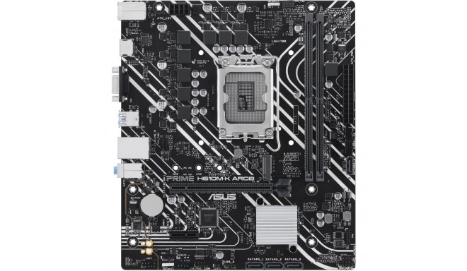 "MB ASUS PRIME H610M-K ARGB (Intel.1700.DDR5.mATX)"