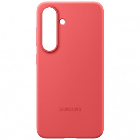 "Samsung Silicone Case fr Galaxy S25. Red"