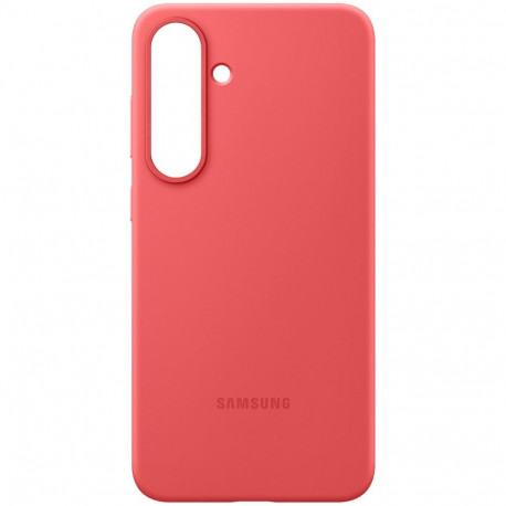 "Samsung Silicone Case fr Galaxy S25+. Red"