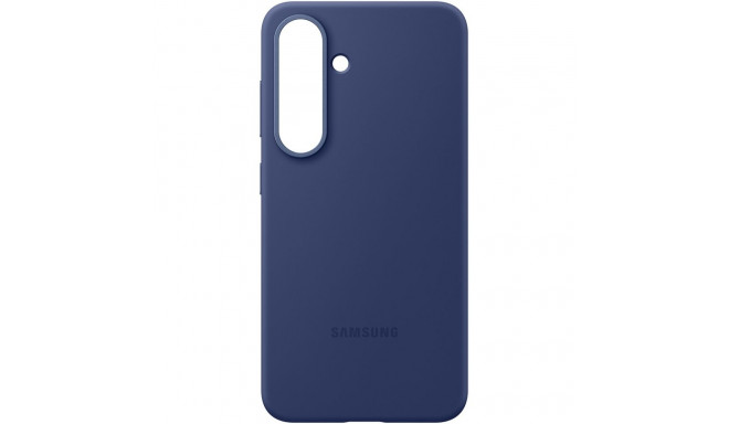 "Samsung Silicone Case fr Galaxy S25. Blue"