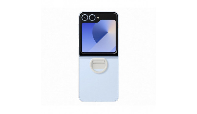 "Samsung Clear Case with Ring fr Galaxy Z Flip6. Transparent"