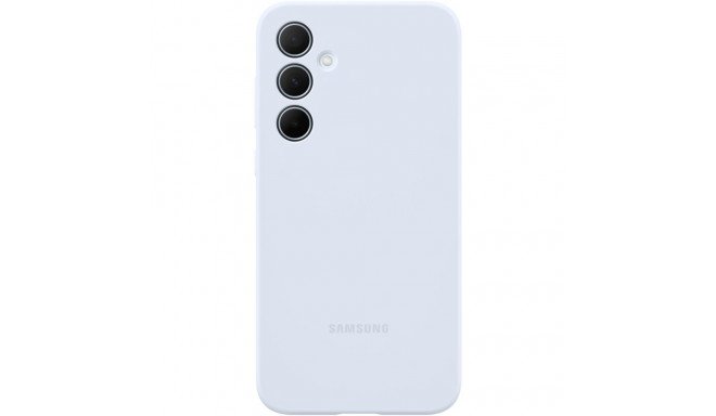 "Samsung Silicone Case fr Galaxy A35. Light Blue"