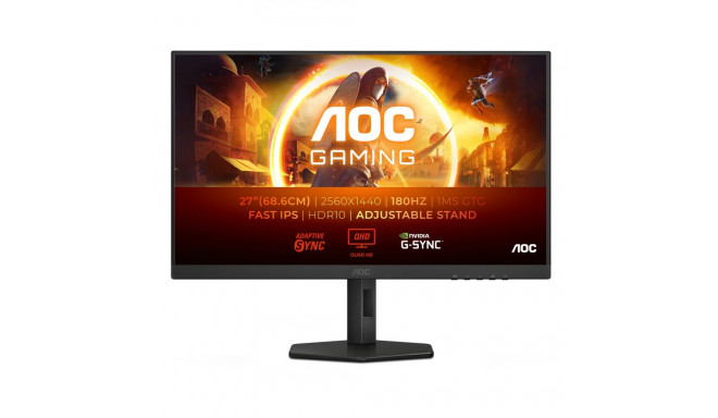 "AOC 68.6cm (27"") Q27G4XF 16:09 HDMI+DP IPS 180Hz bl/gr"