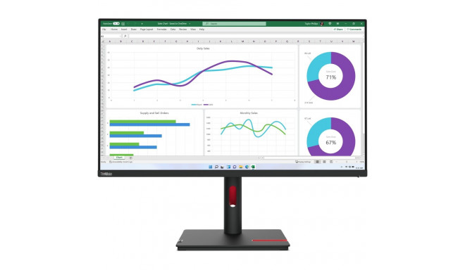 "Lenovo ThinkVision T32h-30 (31.5"") QHD HDMI/DP/USB-C/DOC"