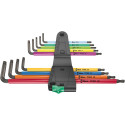 Wera L-key set multicolour XL for TORX screws, long version 967/9 TX XL