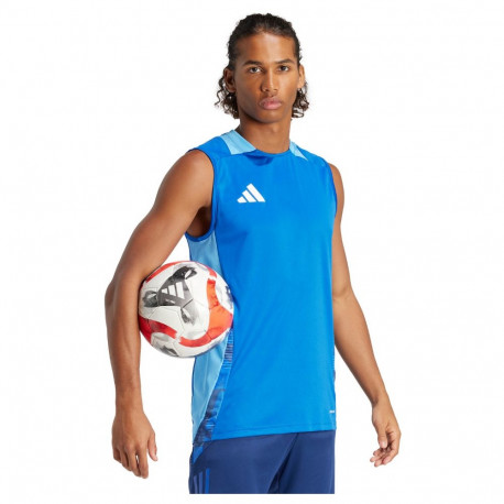 Adidas meeste varrukateta treeningusärk Tiro 24 Competition Training IR5475 2XL, sinine