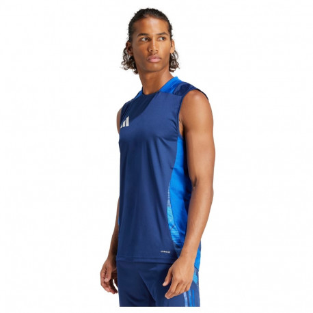 Adidas meeste varrukateta treeningsärk Tiro 24 Competition Training IR5476 XL, tumesinine