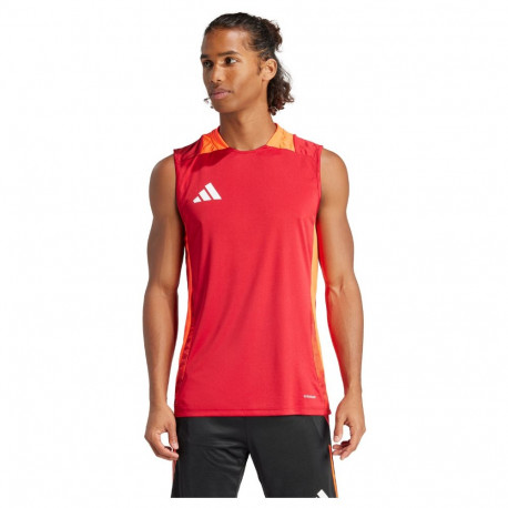 adidas meeste varrukateta treeningsärk Tiro 24 Competition Training IR5474 L, punane