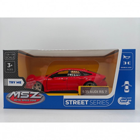 MSZ metallist mudelauto Audi RS 7 Sportback, skaala 1:35