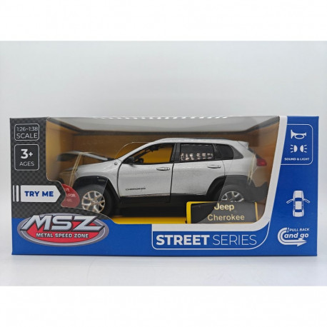 MSZ Die-cast model Jeep Cherokee, scale 1:32