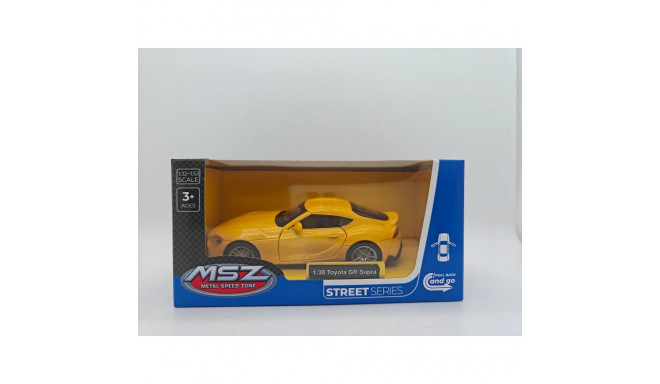MSZ metallist mudelauto Toyota GR Supra, skaala 1:38
